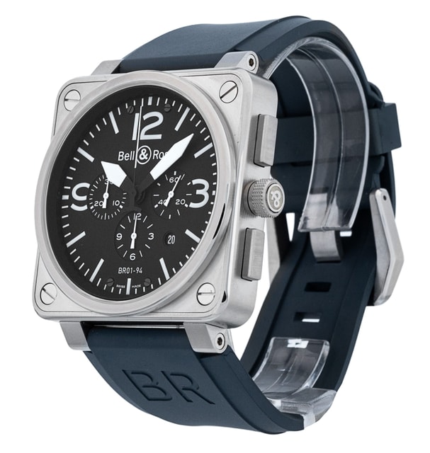 Bell and Ross BR01-94 BR0194-BL-ST Image 2